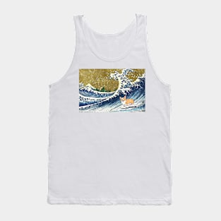 SURFING CORGI Tank Top